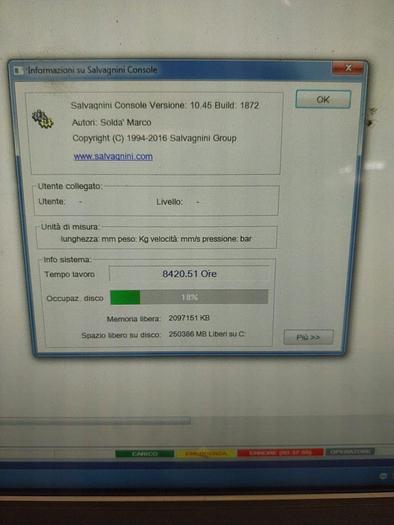 Used  SALVAGNINI P2 Panel Bender (Used) #4966