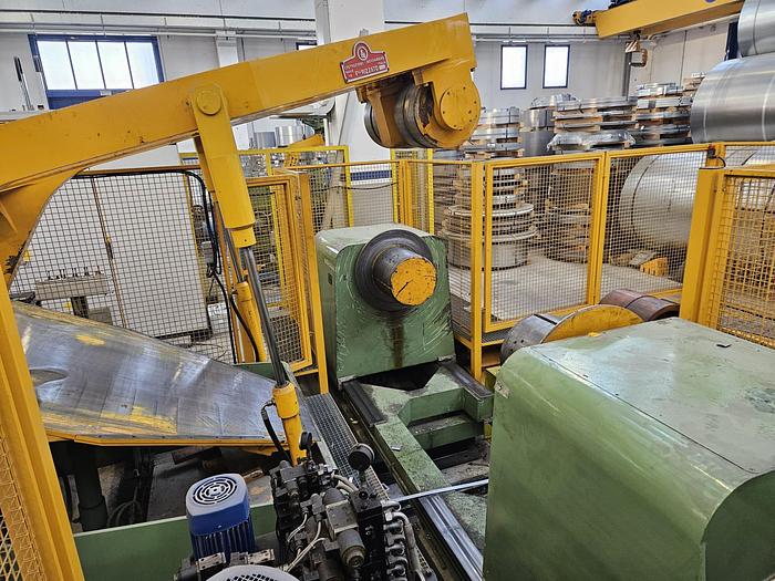 Used F&P + Other 1550mm x 5mm Slitting Line (Used) #4908