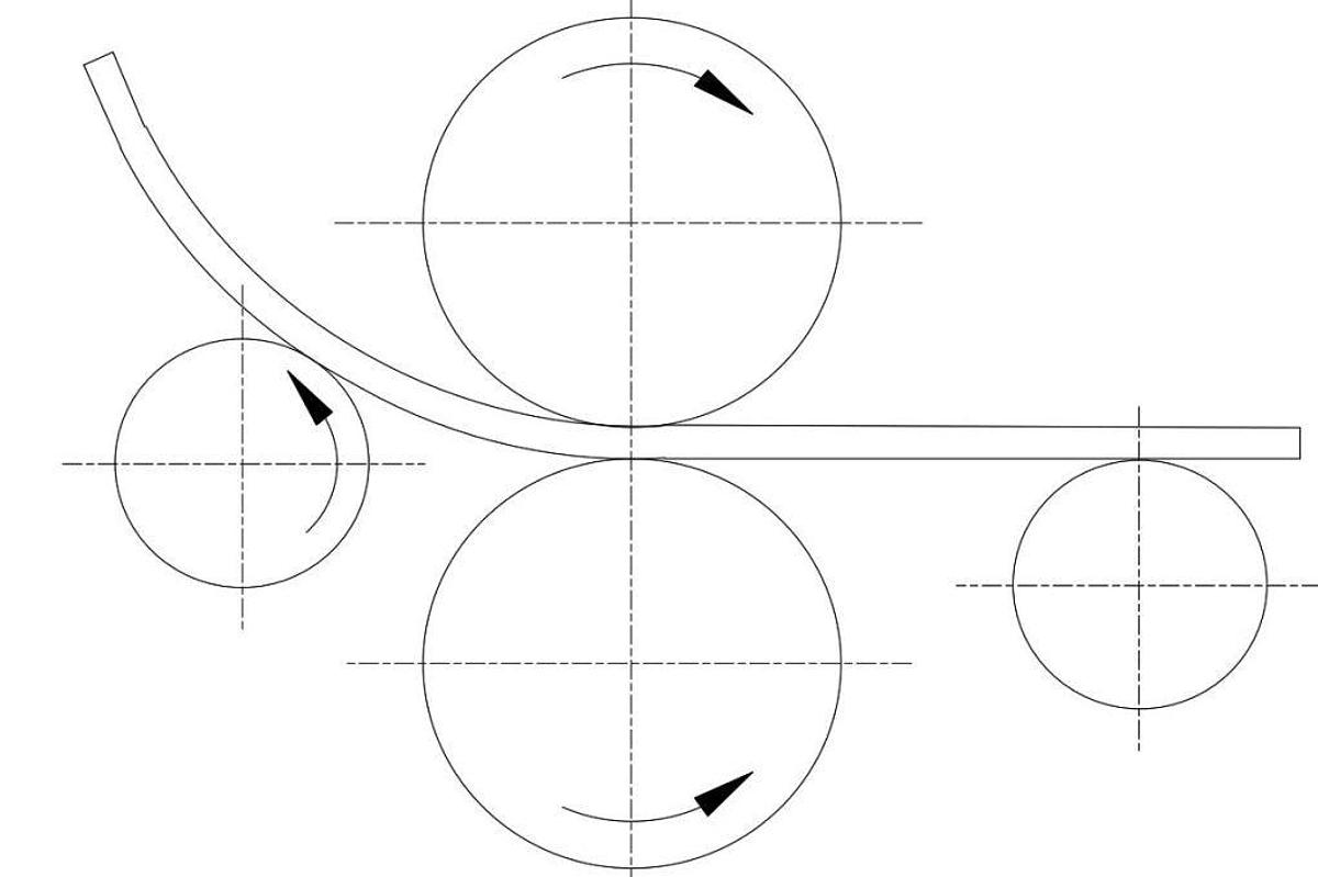 Used PARMIGIANI 2600x12/16mm Plate Rolls