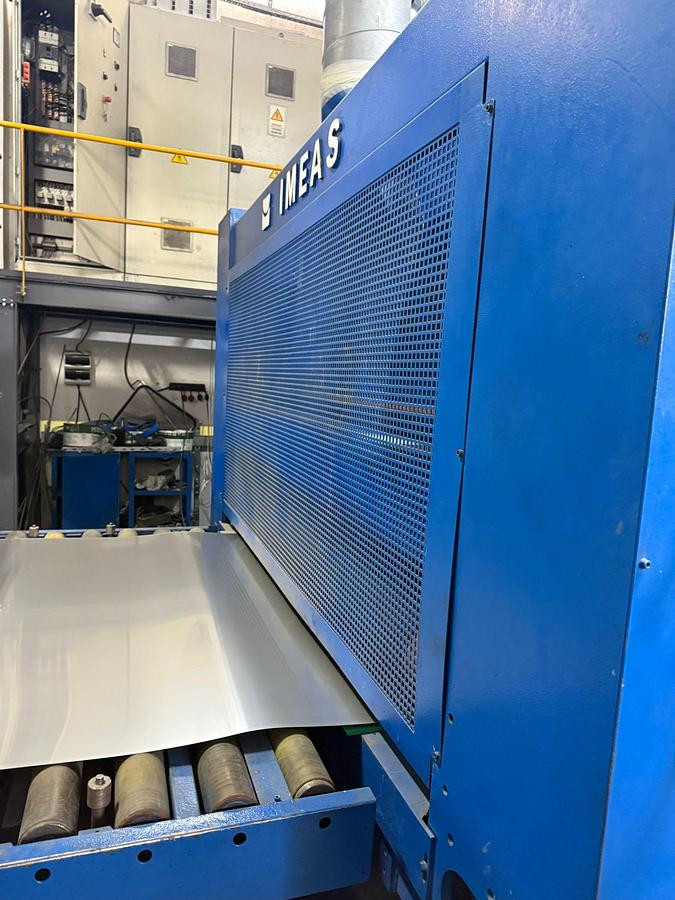 Used  IMEAS Coil Brushing & Polishing Line For Sale