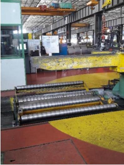 Used  SA.MO.  1800x3mm Slitting Line (Used) #4911