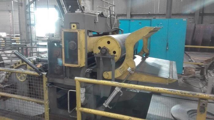 Used  KAGERER-VOEST... 1600x1-7mm Slitting Line #0410