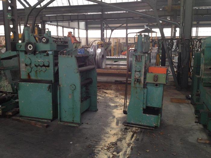 Used  GUIDA 700mm x 6mm Slitting Line (Used) #4383