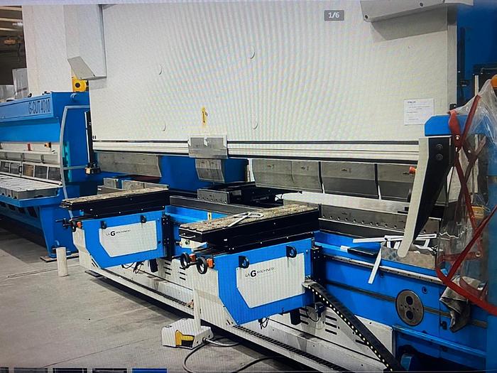 Used  GASPARINI 5000mm x 300ton, 12-Axis Press Brake #0178