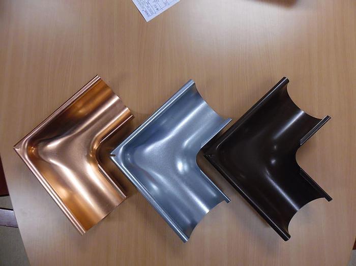 New  F&P Linee di stampaggio per accessori da lattoneria