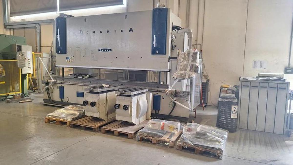 Used F&P Choice coil and sheet metal fabrication equipment for Kosovo