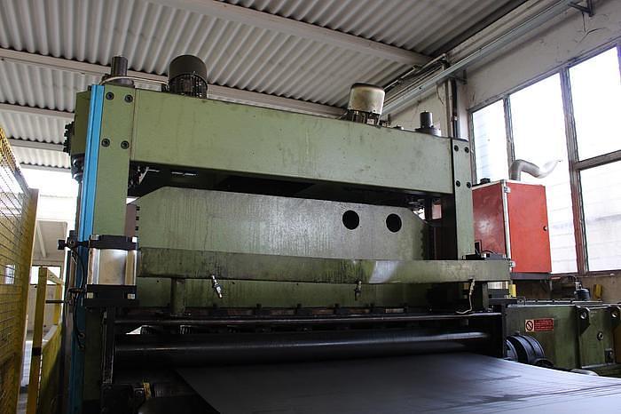 Used  CAMU  1550x2mm S.S. CTL Line, Roll Feeder Type #0042