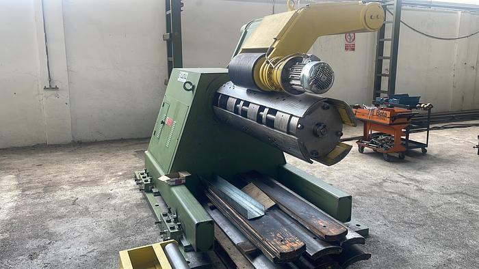 Used  CAMU  1550x2mm S.S. CTL Line, Roll Feeder Type #0042