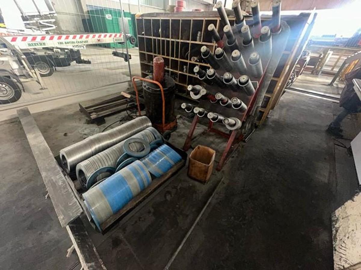 Used  F&P 1250mm x .2-1.8mm / 15ton Slitting Line for sale (Used)