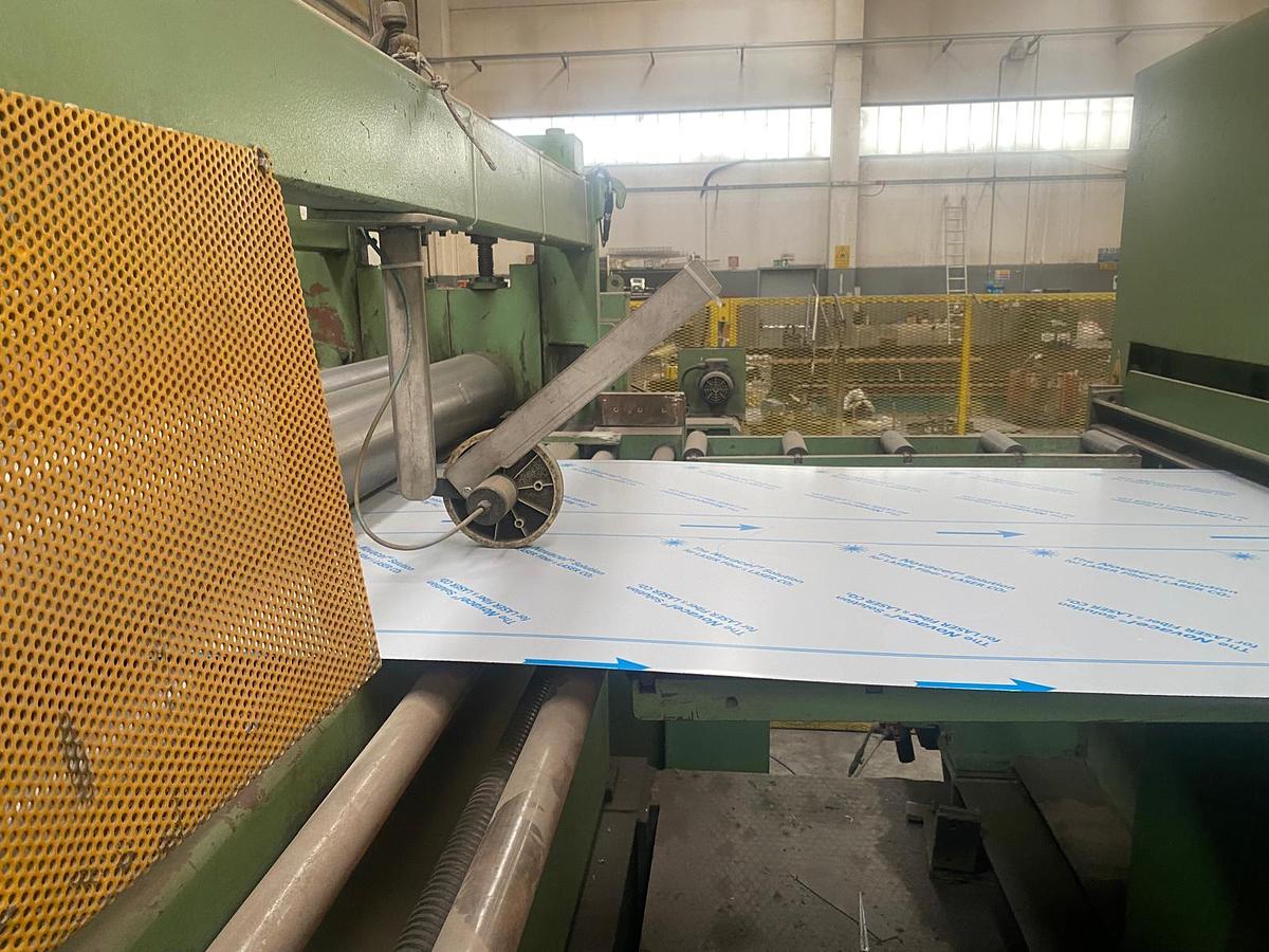 Used  IMAL 2000mm x 5mm S.S. CTL Line #0550