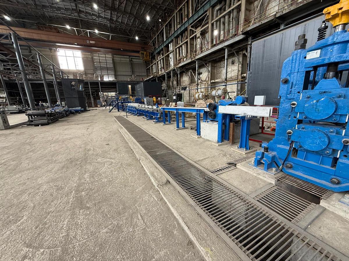 Used F&P Rebar Mini-Mill, cap. 200.000tpy to 300.000tpy