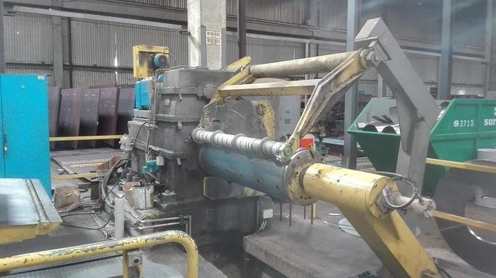 Used  KAGERER-VOEST... 1600x1-7mm Slitting Line #0410