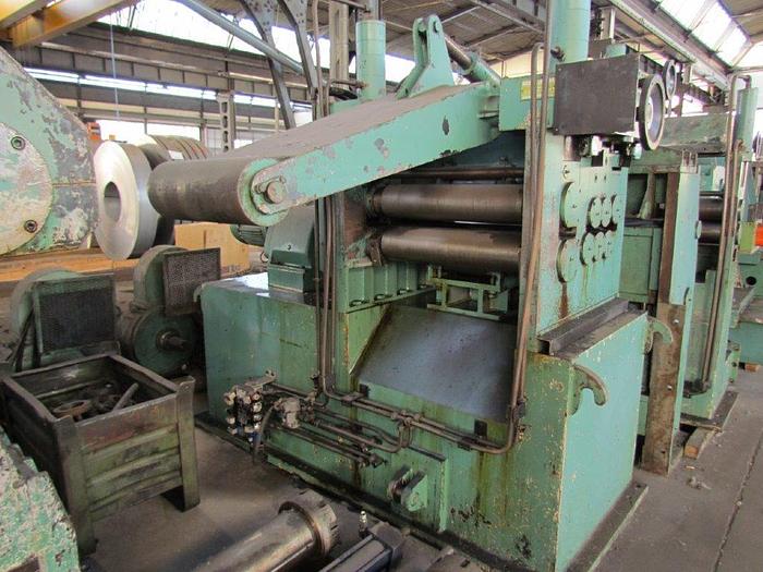 Used  GUIDA 700mm x 6mm Slitting Line (Used) #4383