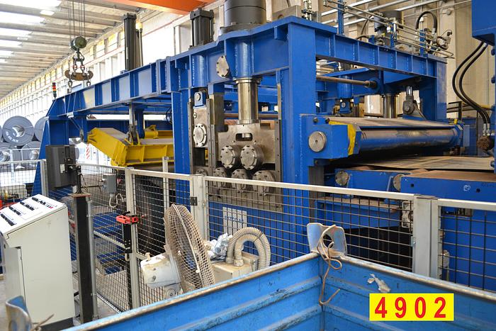 New F&P + Other 2050mm x12.7mm Slitting Line  #4902