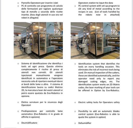 Used  *** Slitter Tooling Robot (Used) #4908