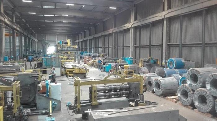 Used  KAGERER-VOEST... 1600x1-7mm Slitting Line #0410