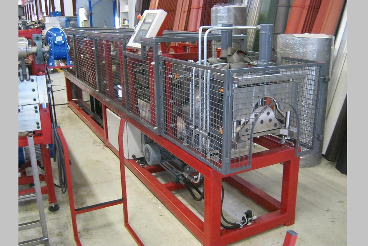 New F&P Production equipment for flashings, pipes, roofing elements...
