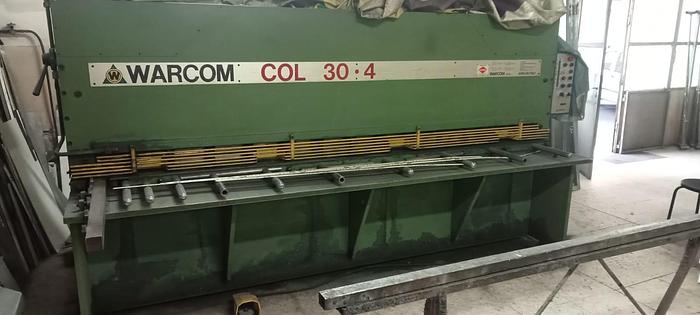Used  WARCOM 3000mm x 80t Press Brake #0329