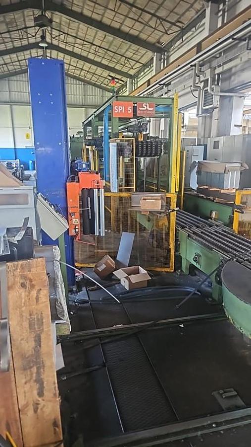 Used SPOTTI+SALICO 600x5mm Multi-Blanking Line