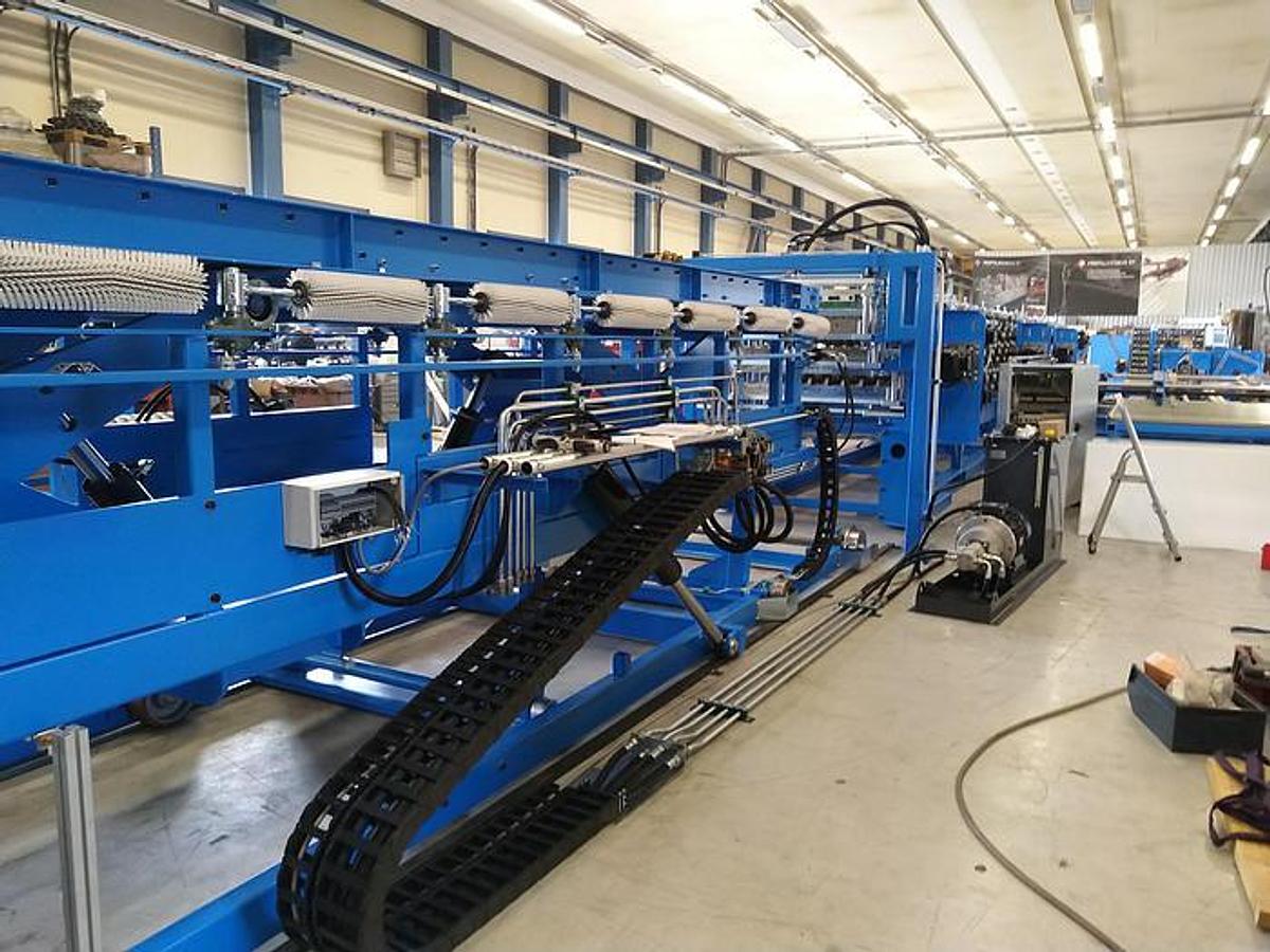 New  F&P Metal Cladding, Decking and Roofing Lines