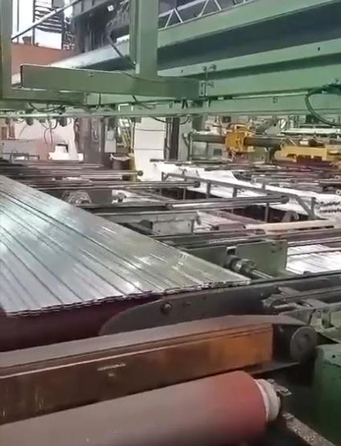 Used BREDA etc. Aluminium Profile Extrusion Line with 1600ton Press