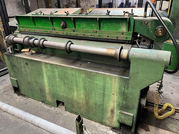 Used  GRANDINI 1500x2mm Slitting Line (Used) #4861
