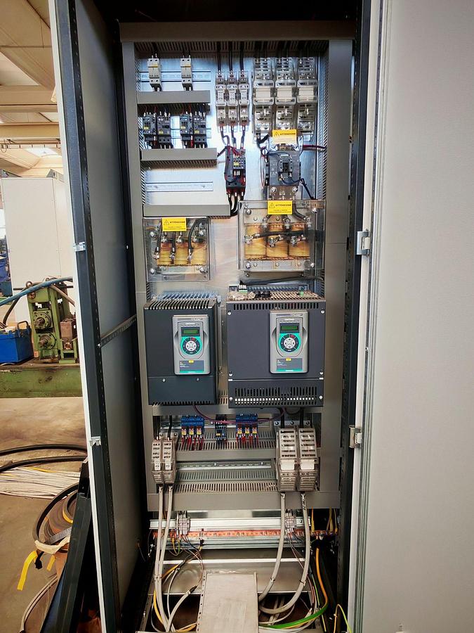 Used NOVASTILMEC 870x3mm S.S. Slitting Line