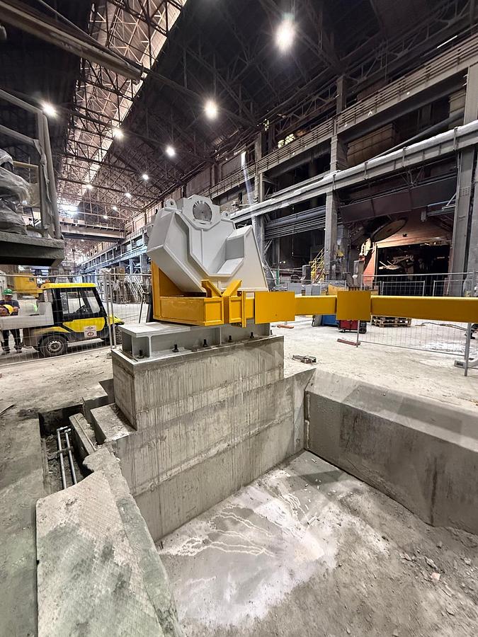 Used F&P Ladle Tipper