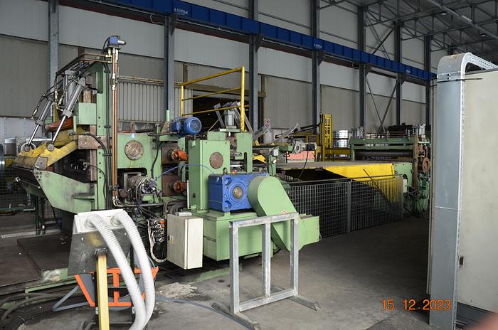 Used STAM 1600mm x 7mm Slitting Line (Used) #4863