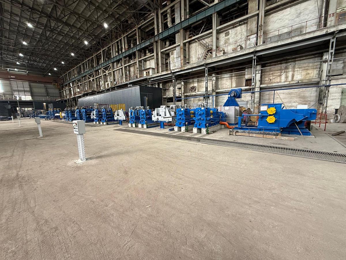 Used  F&P Rebar Mini-Mill, cap. 200.000tpy to 300.000tpy