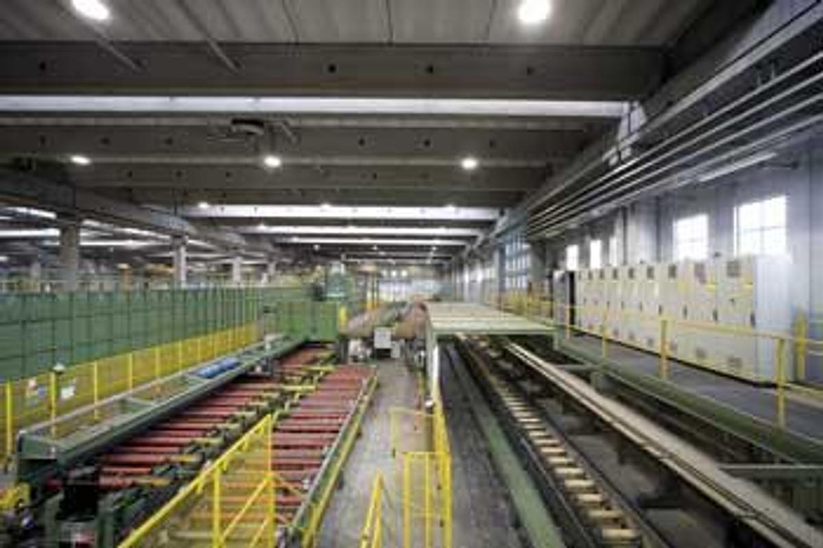 Used BREDA etc. Aluminium Profile Extrusion Line with 1600ton Press