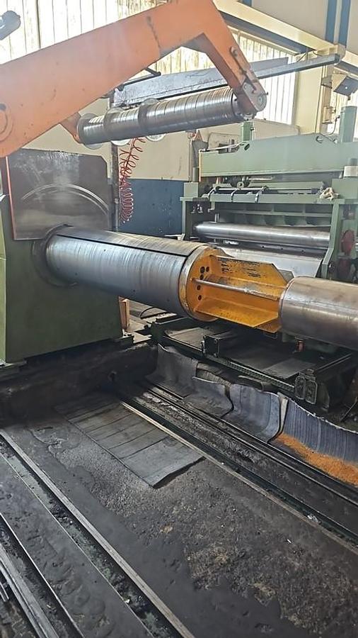 Used GUIDA+SPOTTI 1600x5mm Slitting Line