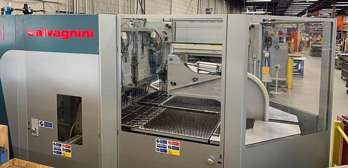 Used  F&P Choice coil and sheet metal fabrication equipment for Serbia