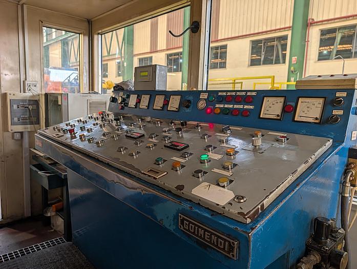 Used FAGOR-PROIN 1550x4mm Slitting Line #0214