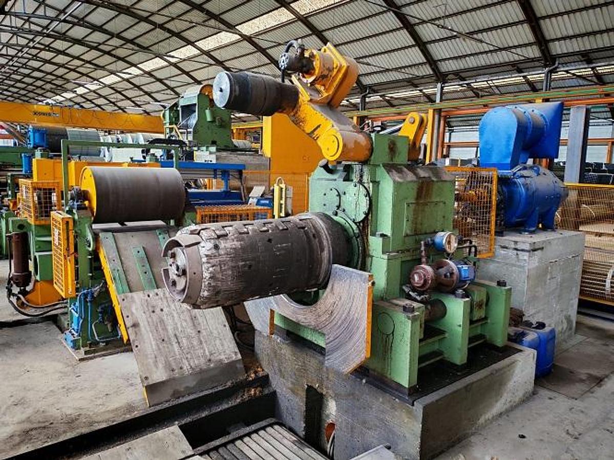 Used SCHMITZ 650x4mm Slitting Line