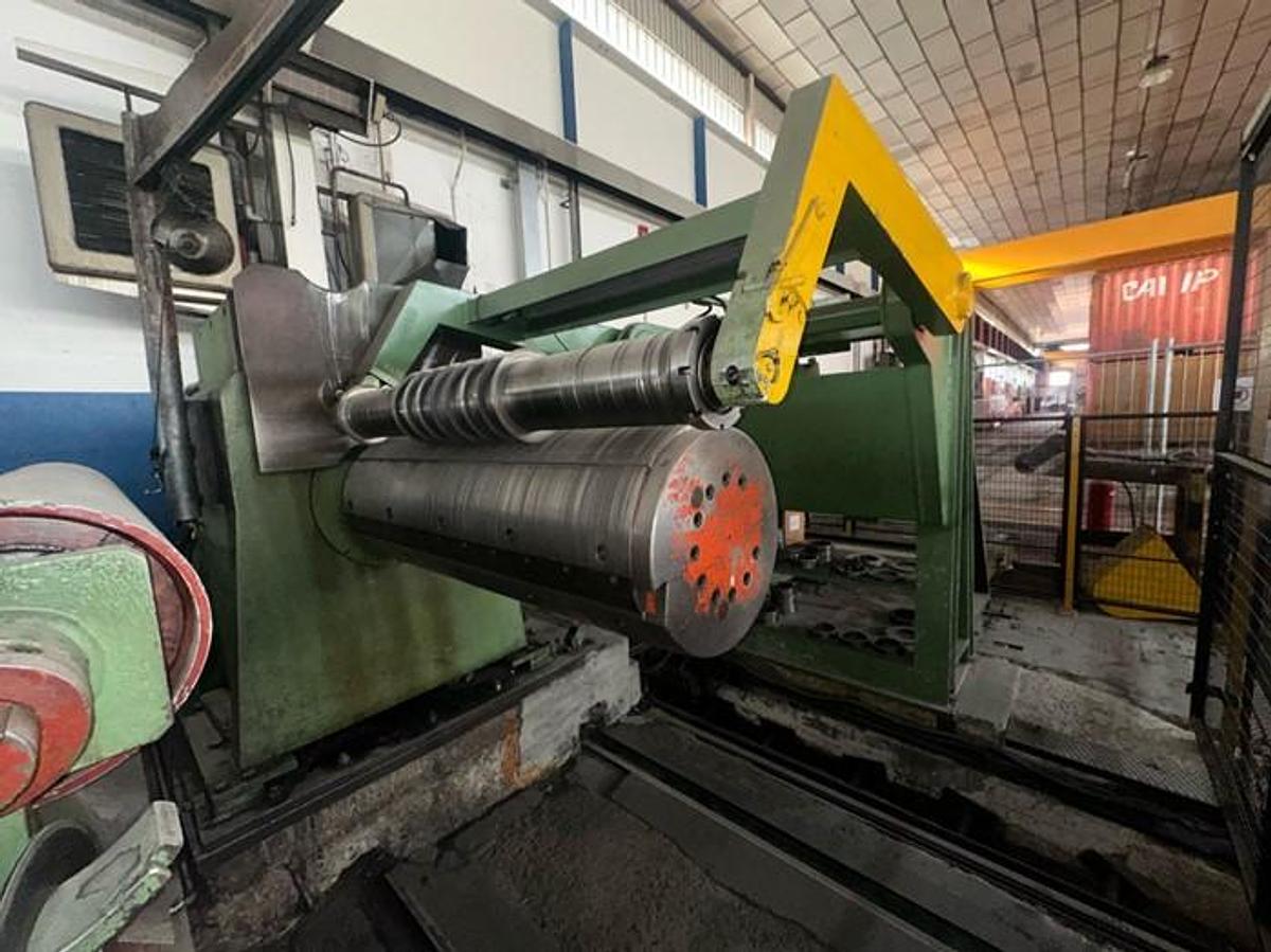 Used  F&P 1250mm x .2-1.8mm / 15ton Slitting Line for sale (Used)