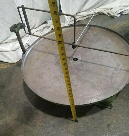 Used 30" Stock Reel Metal Material Feed Payoff Pan Stamping H