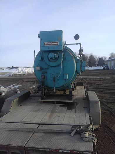 1984 Cleaver Brooks 70 HP 15 PSI Low Pressure propane CBH-700-70