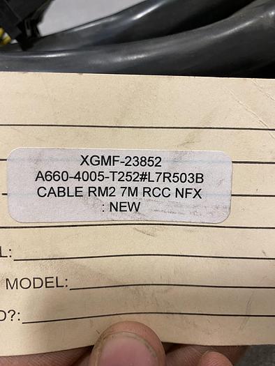 FANUC ROBOT CABLE A660-4005-T252#L7R503B RM2 RCC NFX