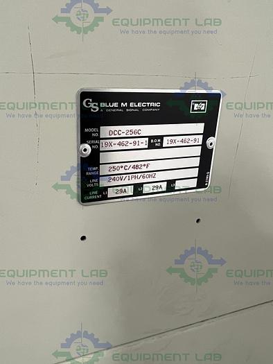 Used Blue M  DCC-256C Clean Room Oven  250°C / 482°F 20" x 22" x 20"