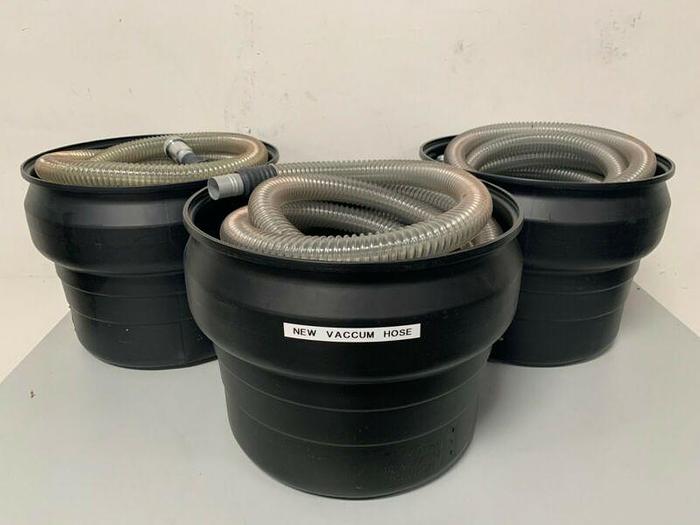 Used TigerFlex WE 15 Flexible Handling Hose 115" w/ 1.5" & 2" Compression Fittings