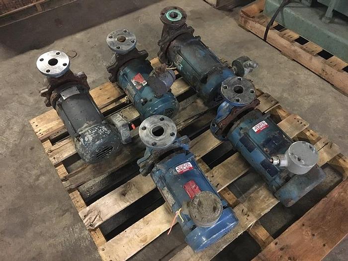 Used Used Deanline 1.5" stainless steel inline pumps