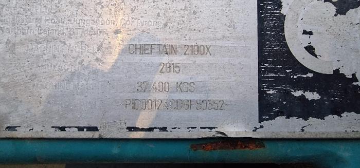 Used 2015 Powerscreen Chieftain 2100 3 deck