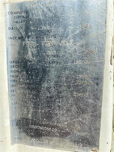 Used 1979 Chicago Pneumatic T650 WS Drill Rig