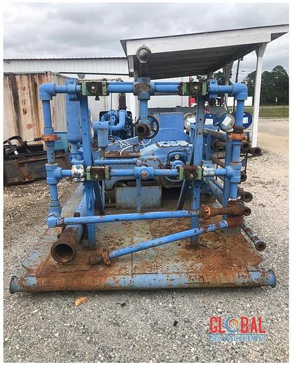 Used item 0942: Gardner Denver 1PE172 Skid Mounted Triplex Pump