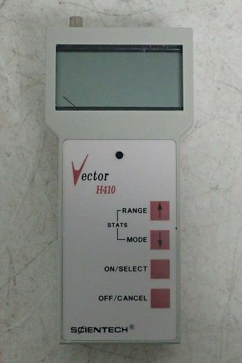 Used Scientech Vector H410 Laboratory Portable Handheld Laser Power Meter