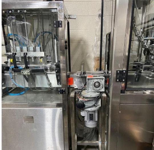 Used Filling Line, Bottles, Filler, ROPP Capper, Labeler #A743527