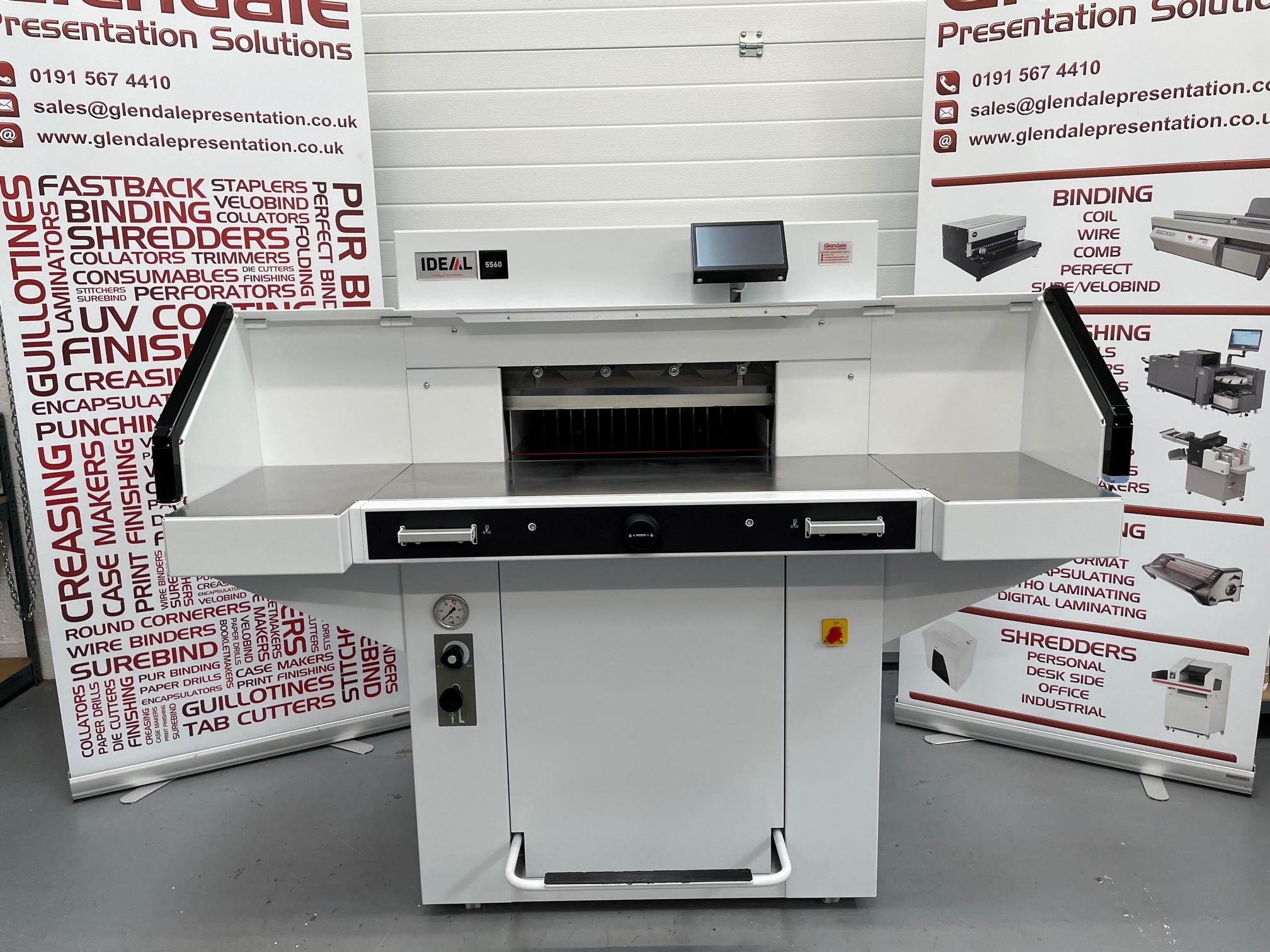 Used Ideal 5560 Guillotine