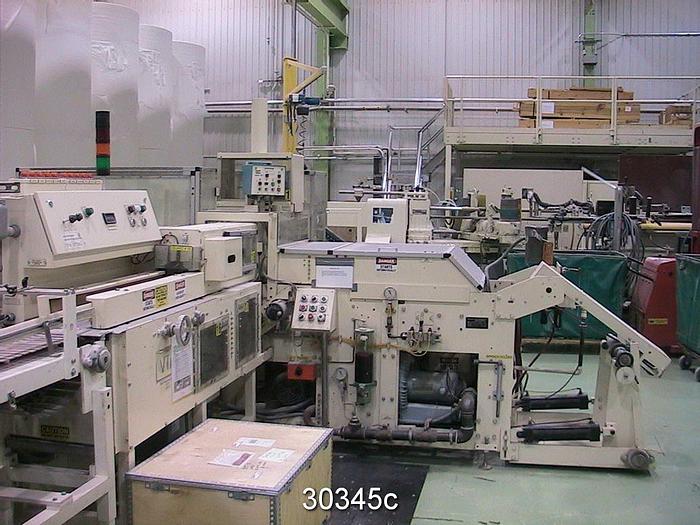 Used PCMC  Complete Tissue Converting Line #30345