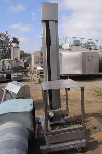 Used Dumper, Bin, 29" x 20", S/st, 80" high #C739096